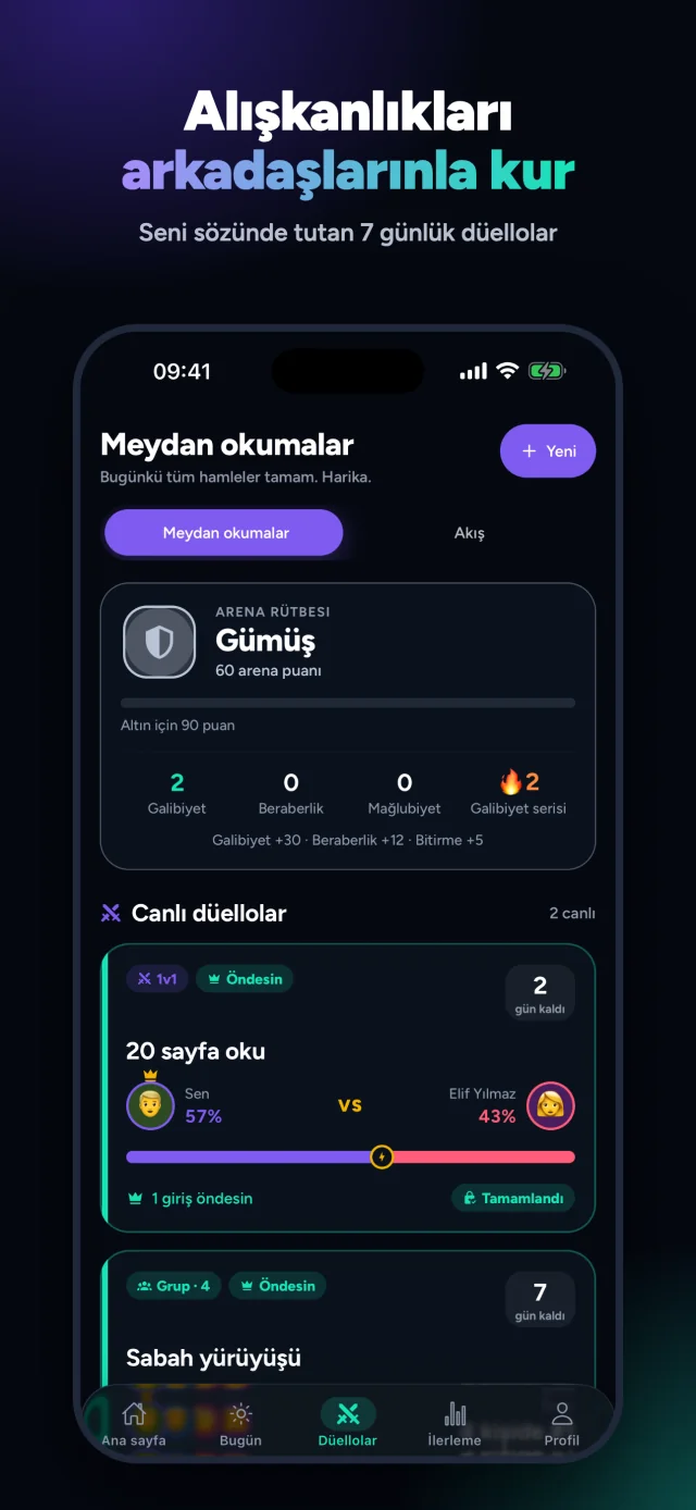 Habitarian uygulaması, meydan okumalar — mağaza sunumu